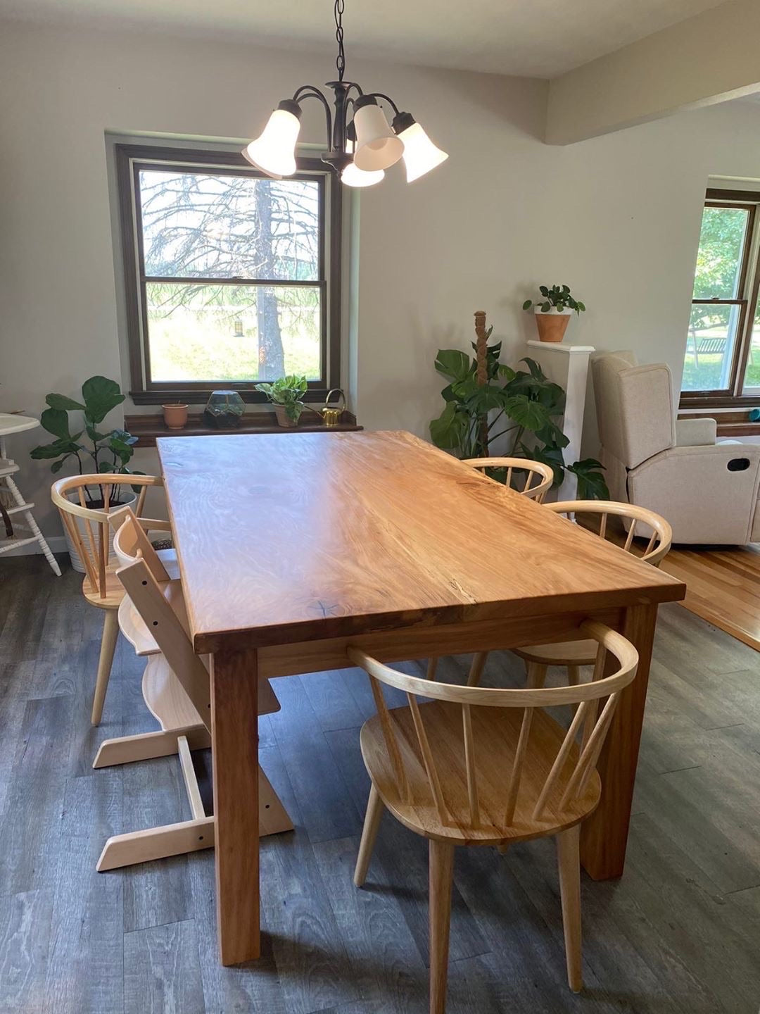 Hardwood table