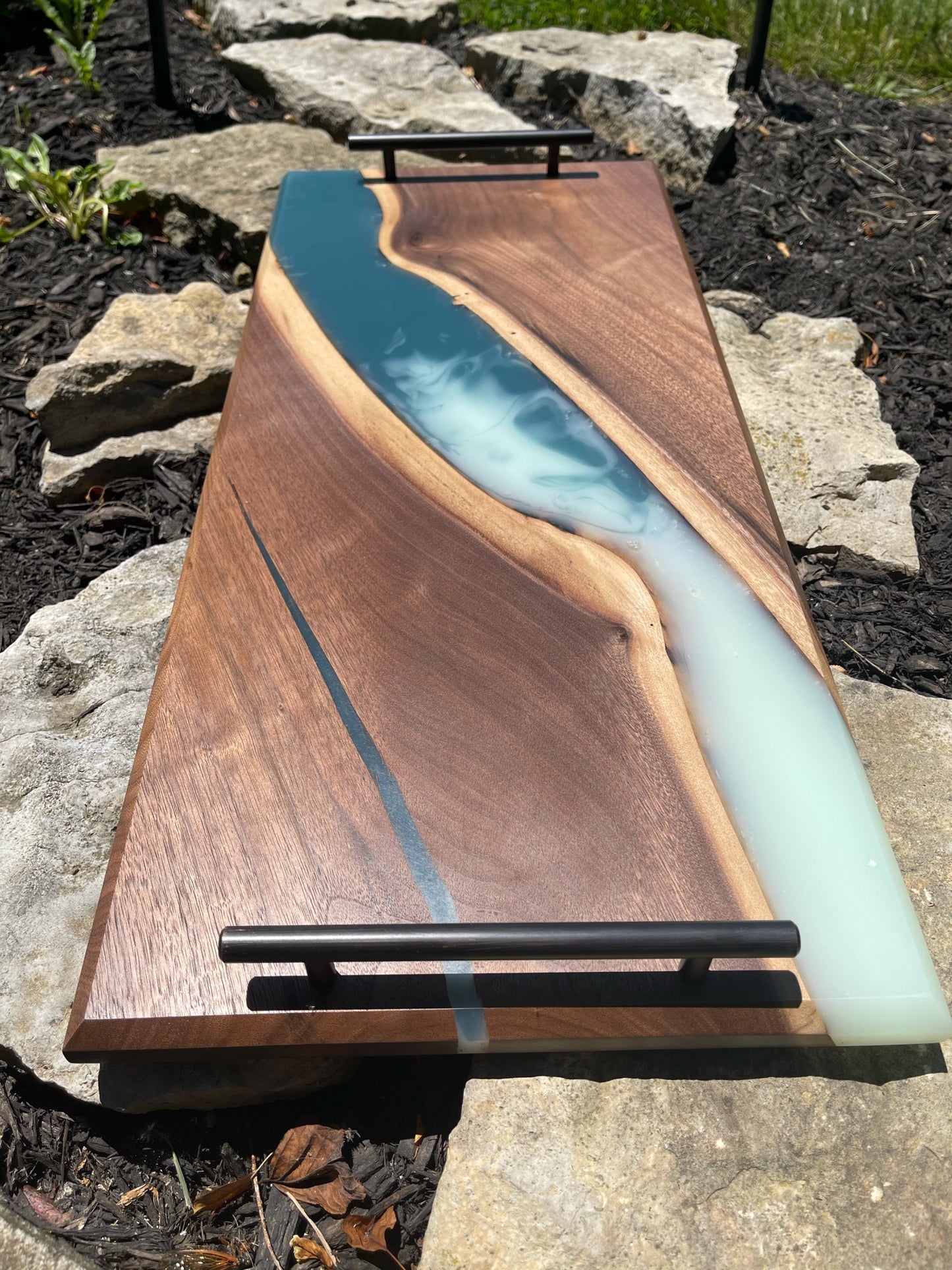 Custom Epoxy Serving Tray