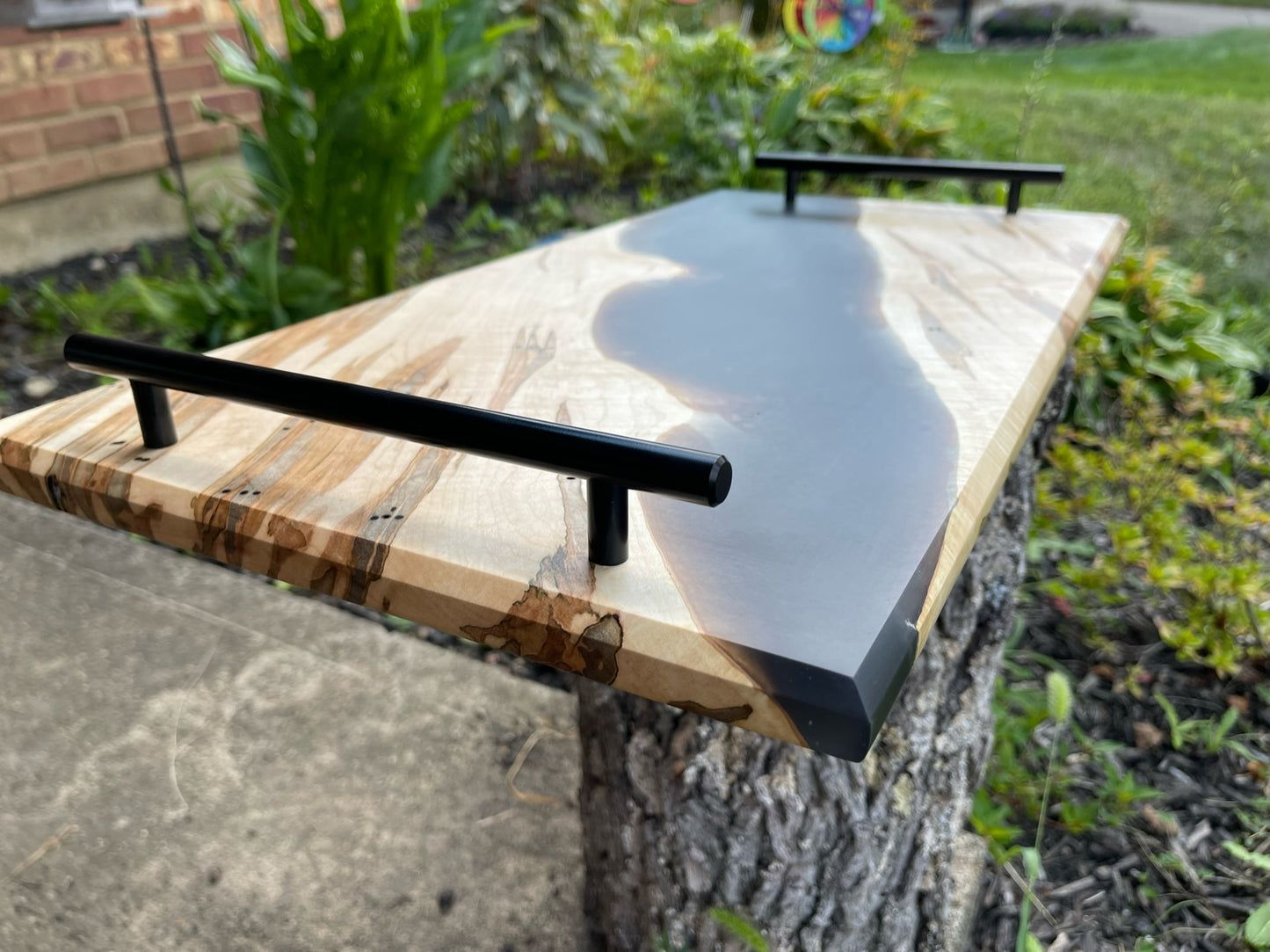 Custom Epoxy Serving Tray