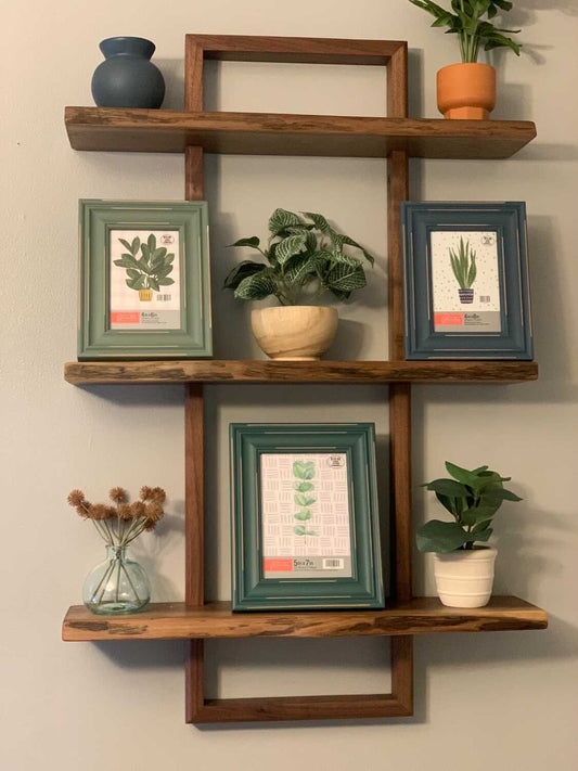 Live Edge Shelves