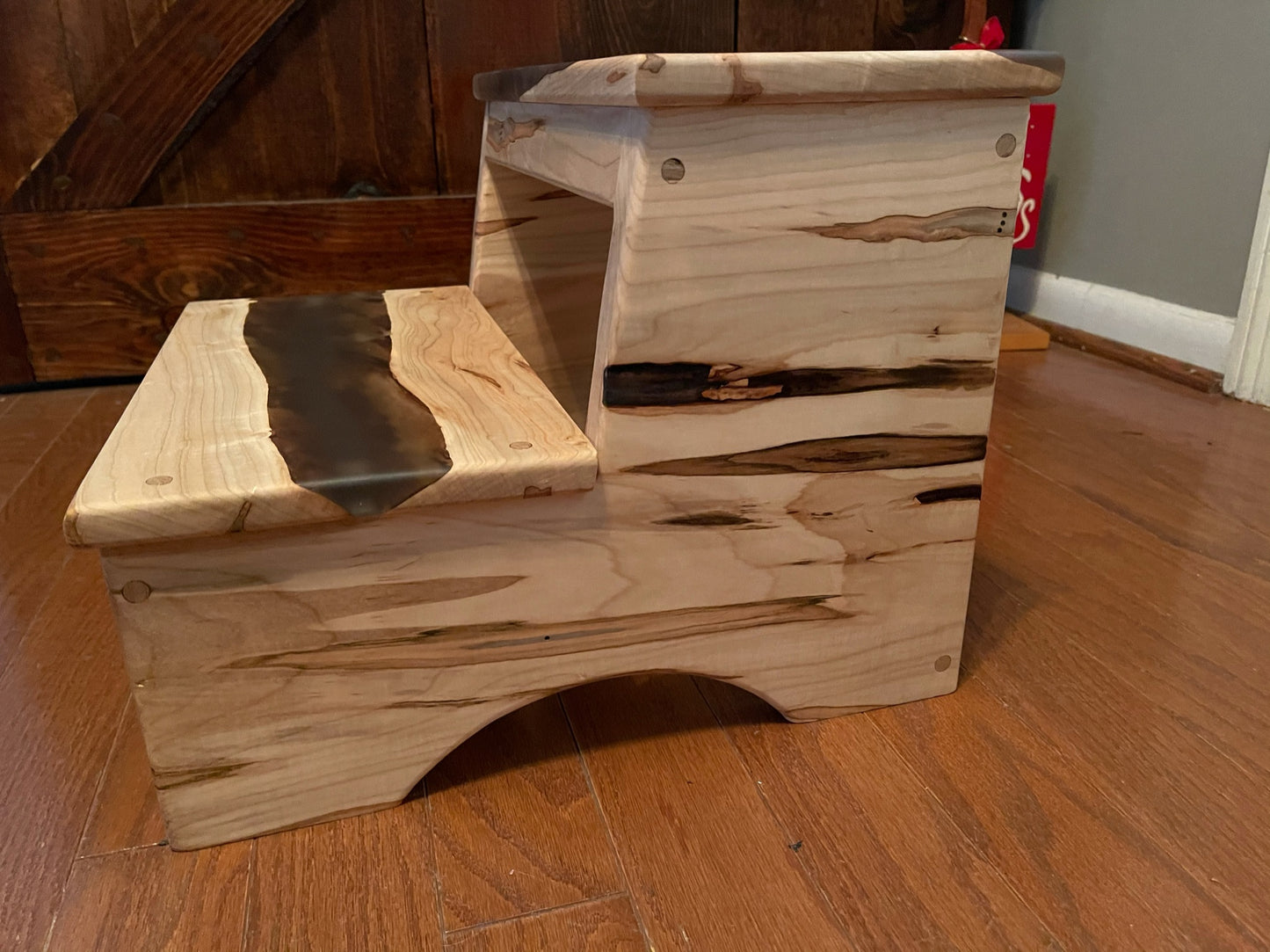 Custom order Epoxy Two-Step Stool