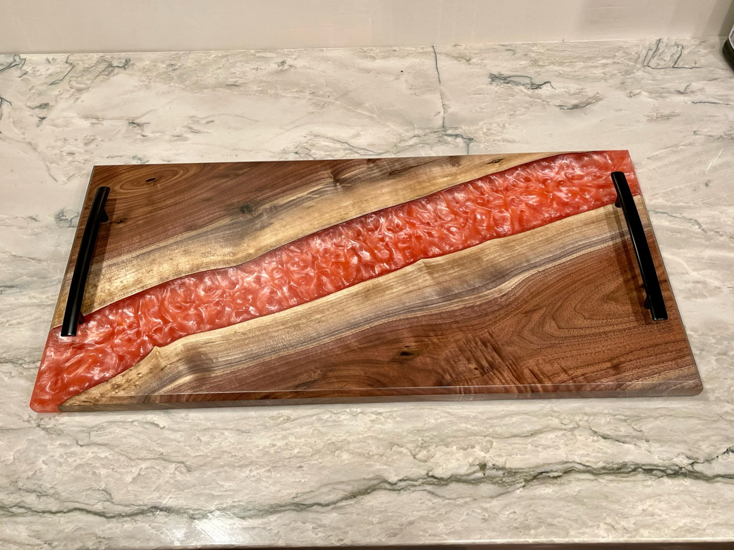 Custom Epoxy Serving Tray